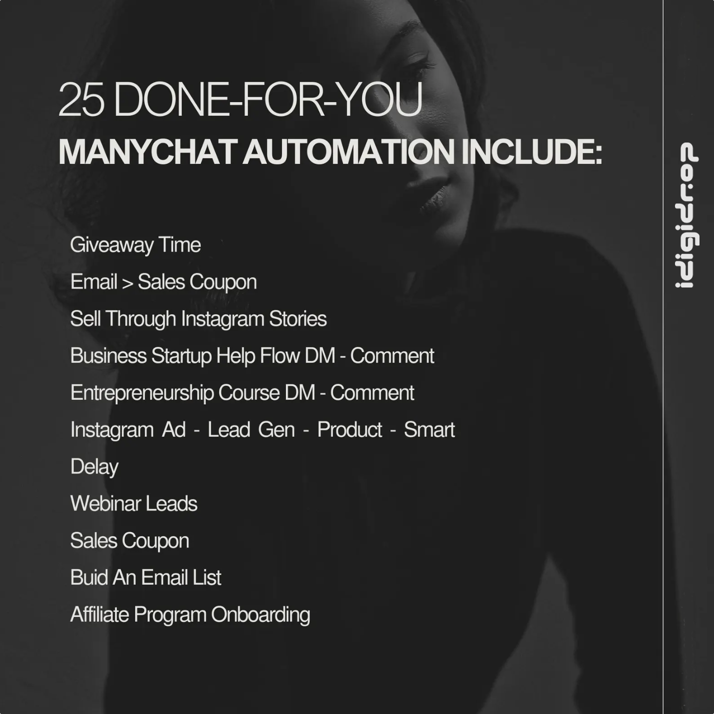 Done-For-You 25 ManyChat Automation Flow Templates